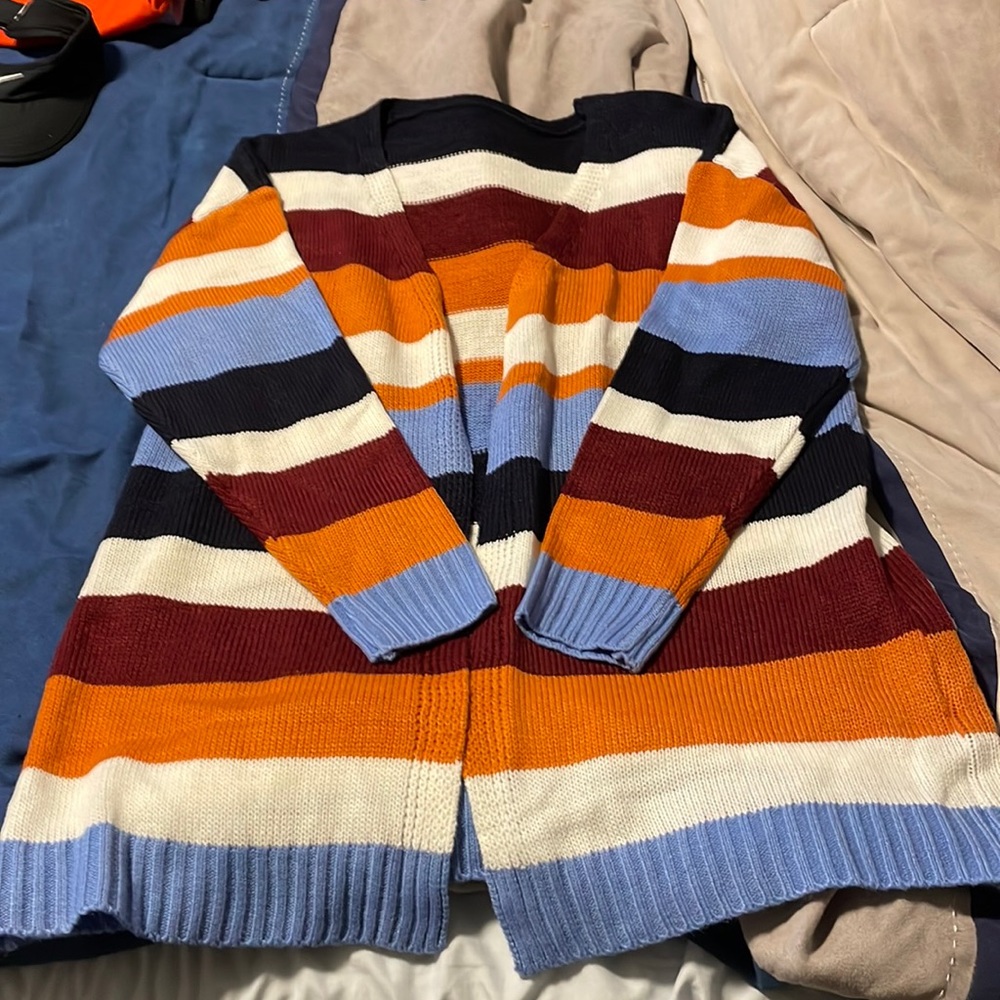 Multi-color cartigan